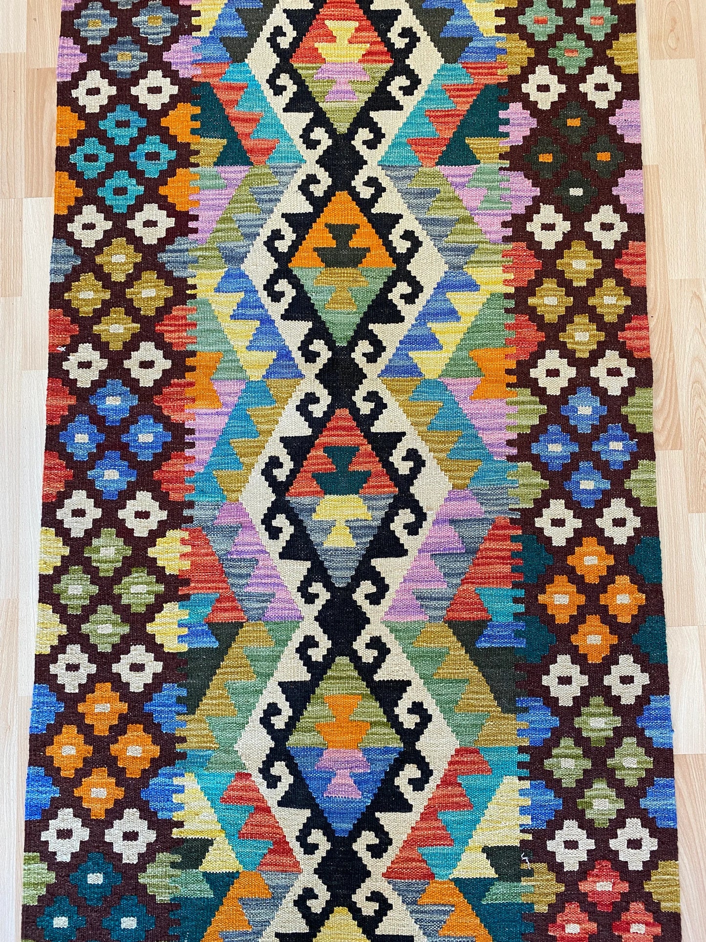 Classic Afghan Maimana Kilim