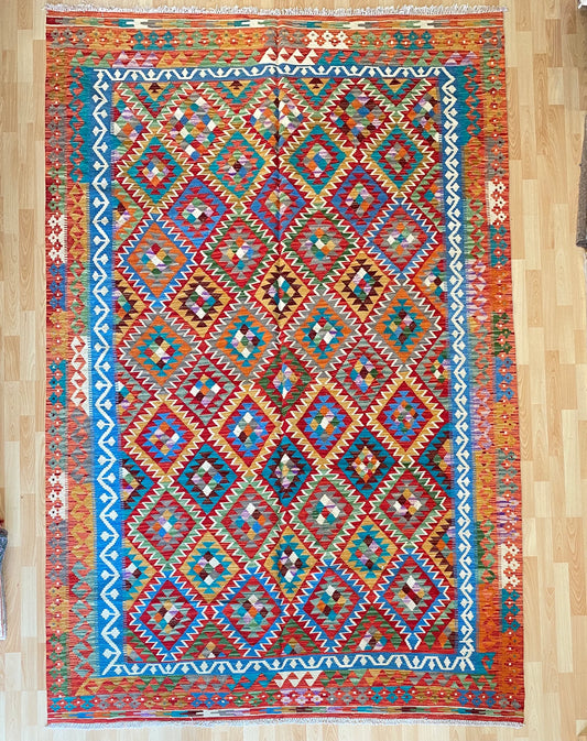 Classic Afghan Maimana Kilim