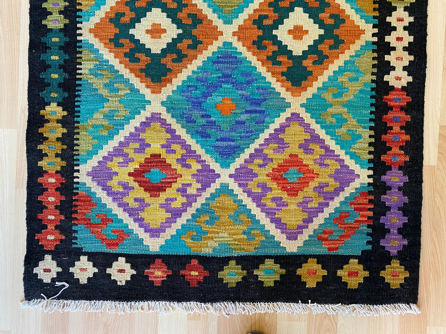 Classic Afghan Maimana Kilim