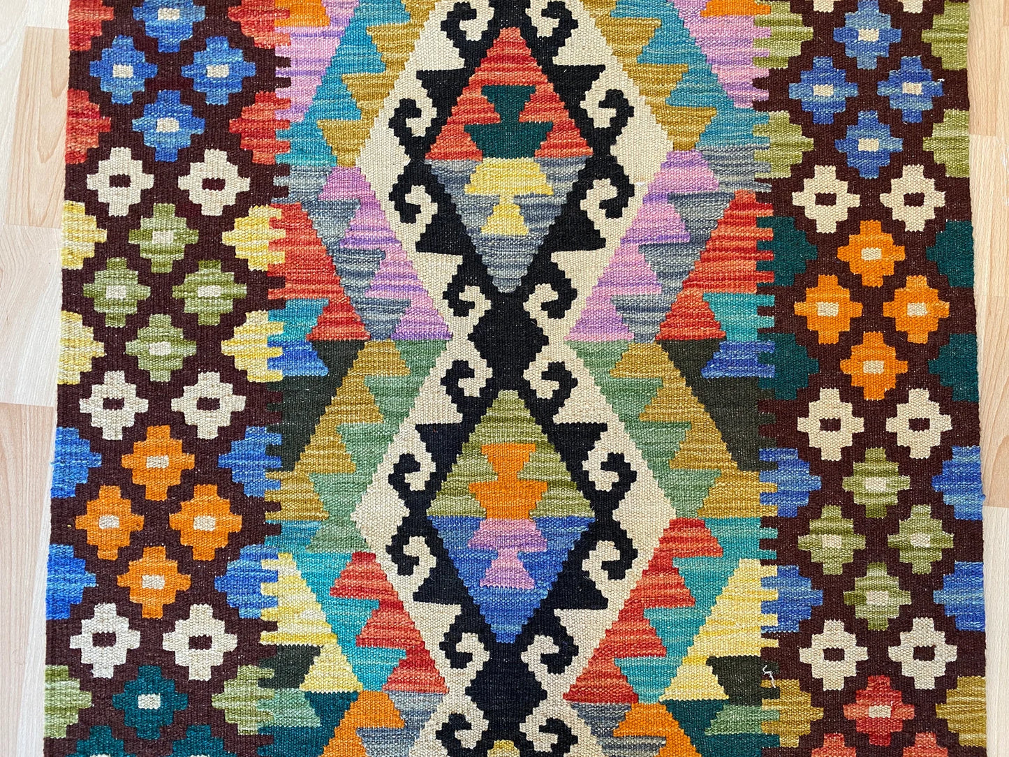 Classic Afghan Maimana Kilim