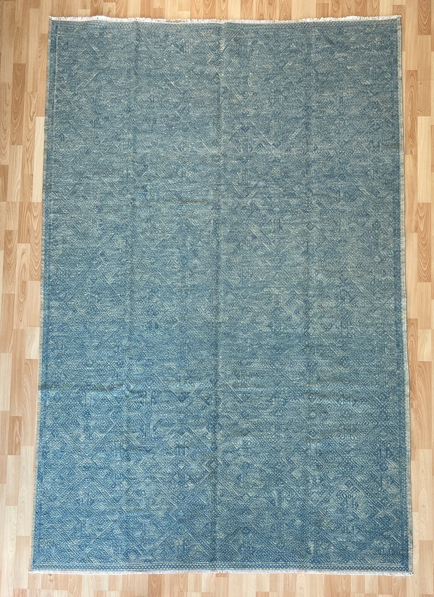Sumak Contemporary Embroidered Kilim