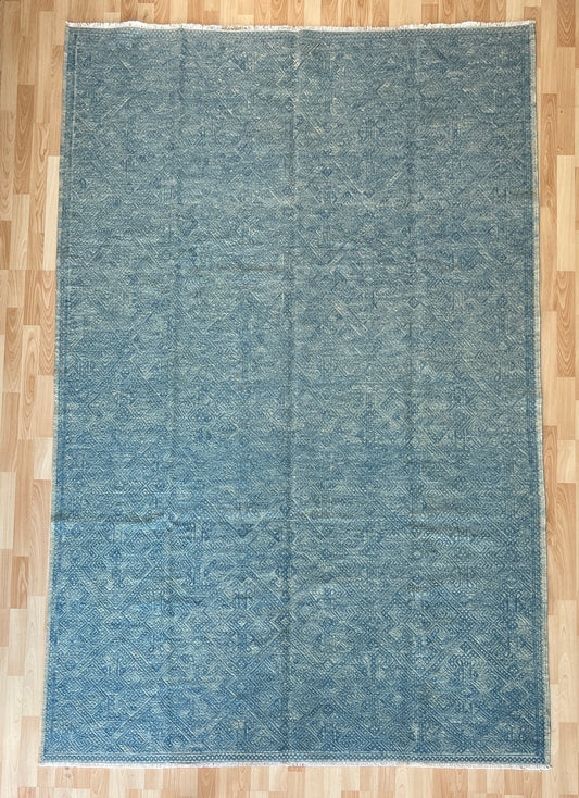 Sumak Contemporary Embroidered Kilim