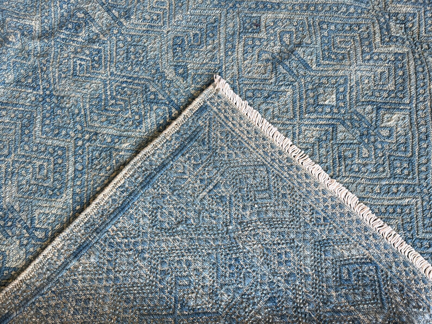 Sumak Contemporary Embroidered Kilim