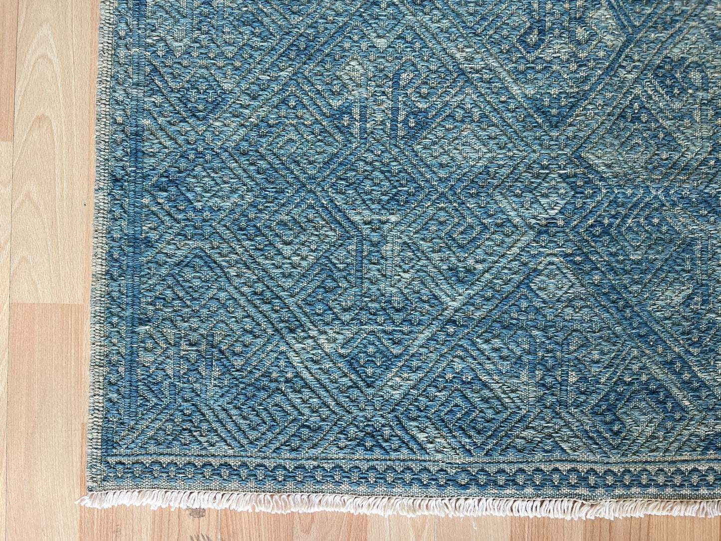 Sumak Contemporary Embroidered Kilim