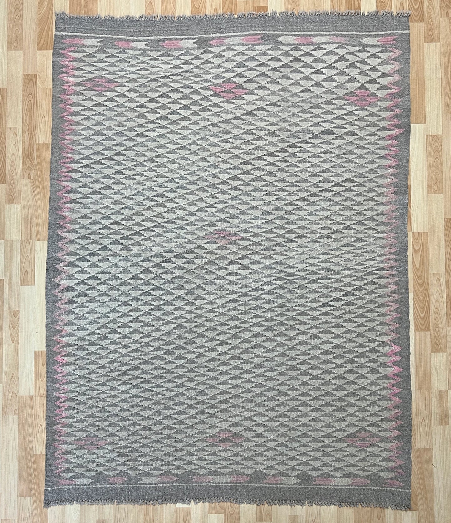 Grey natural colour kilim