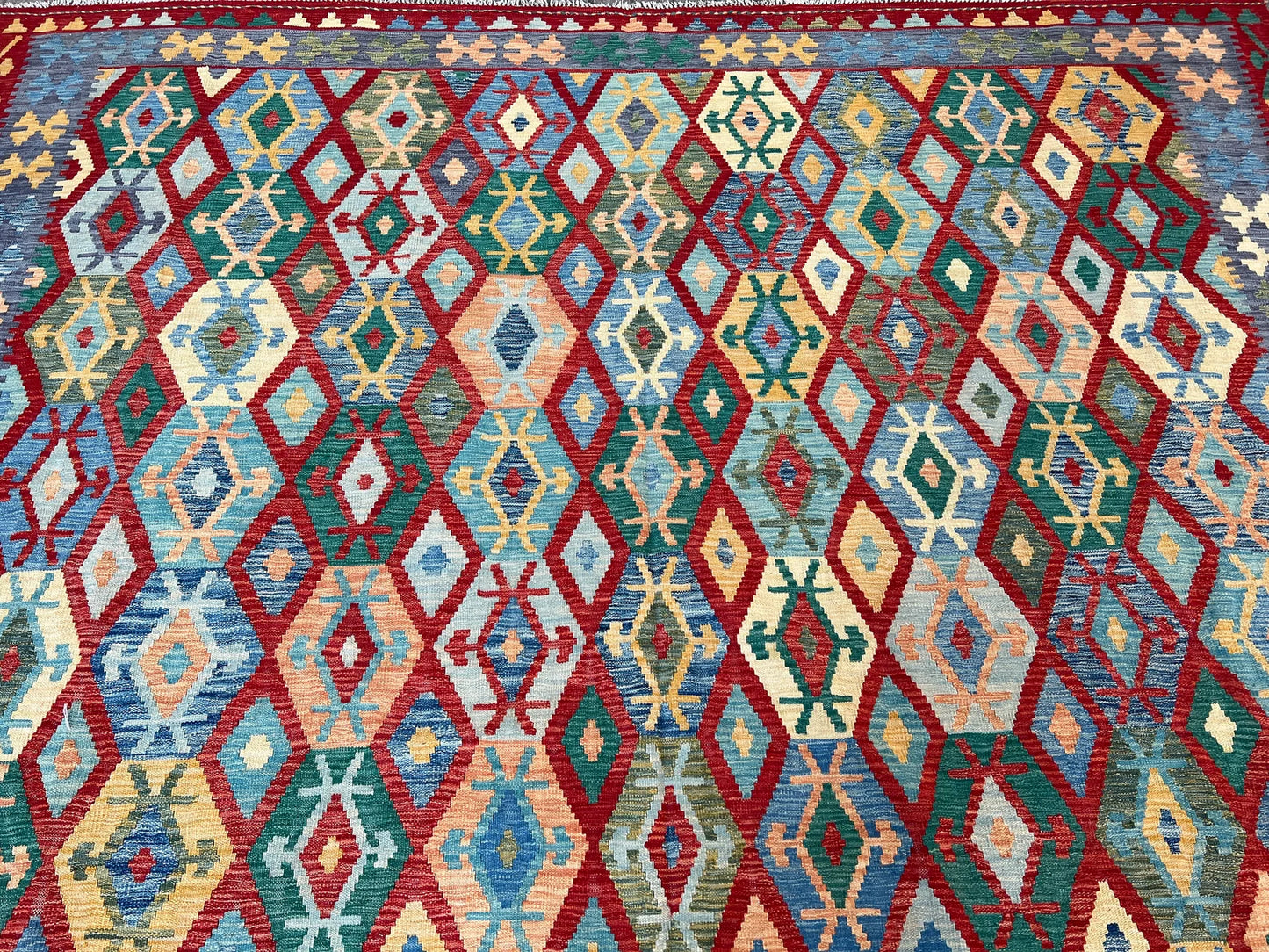 Classic Afghan Maimana Kilim