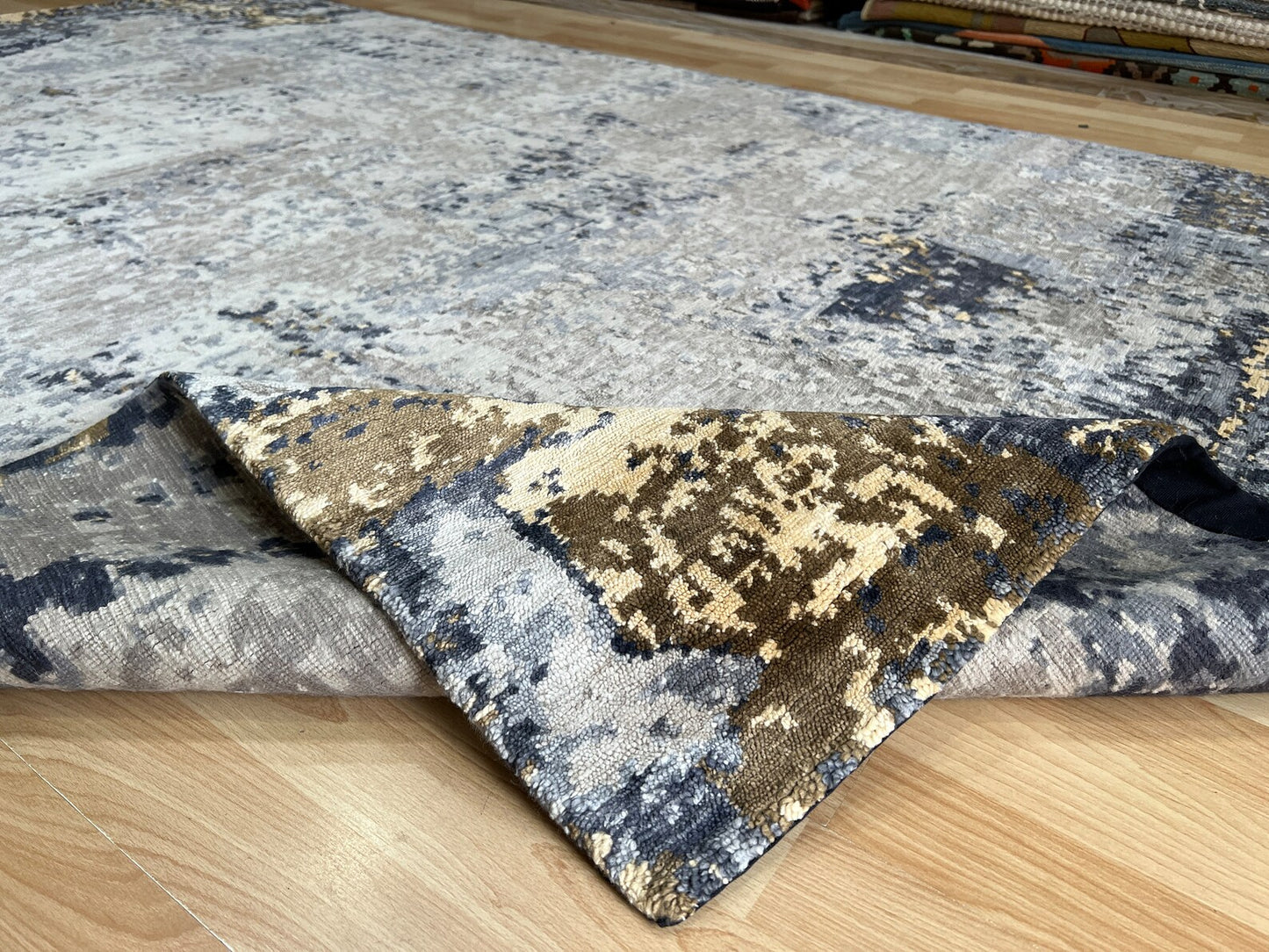 Wool and Silk Rug