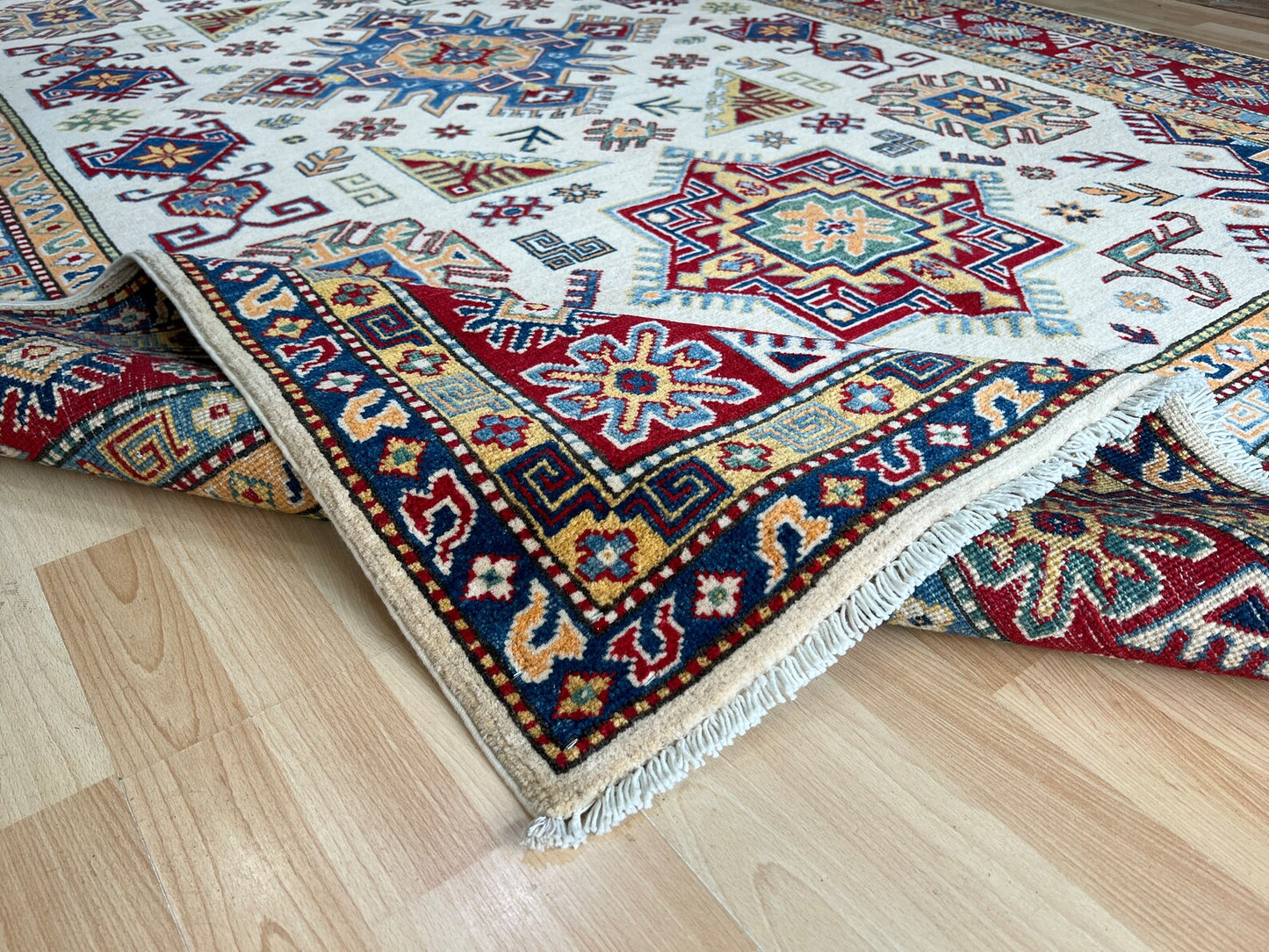 Oriental Kazak Rug.