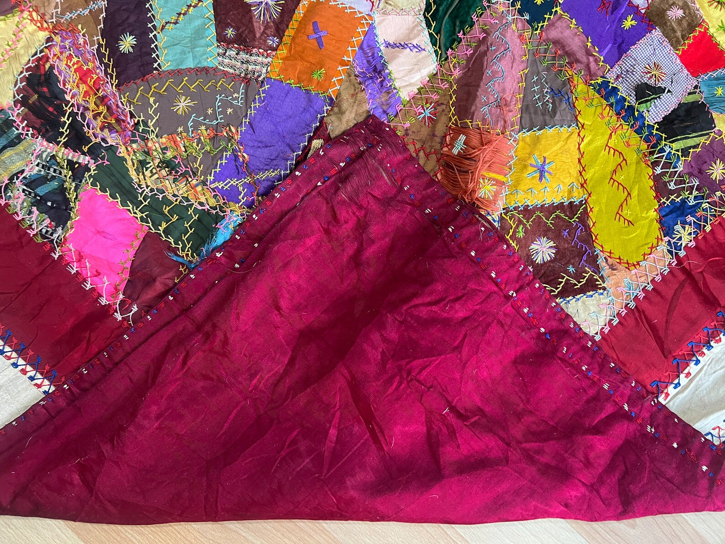 Vintage Ikat Patchwork