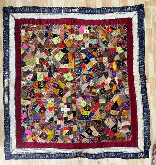 Vintage Ikat Patchwork