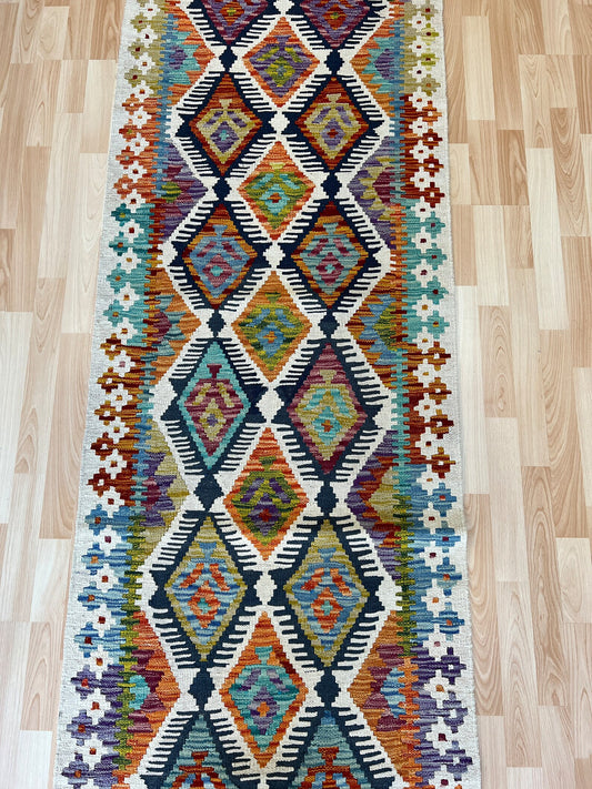 Afghan Maimana kilim Runner