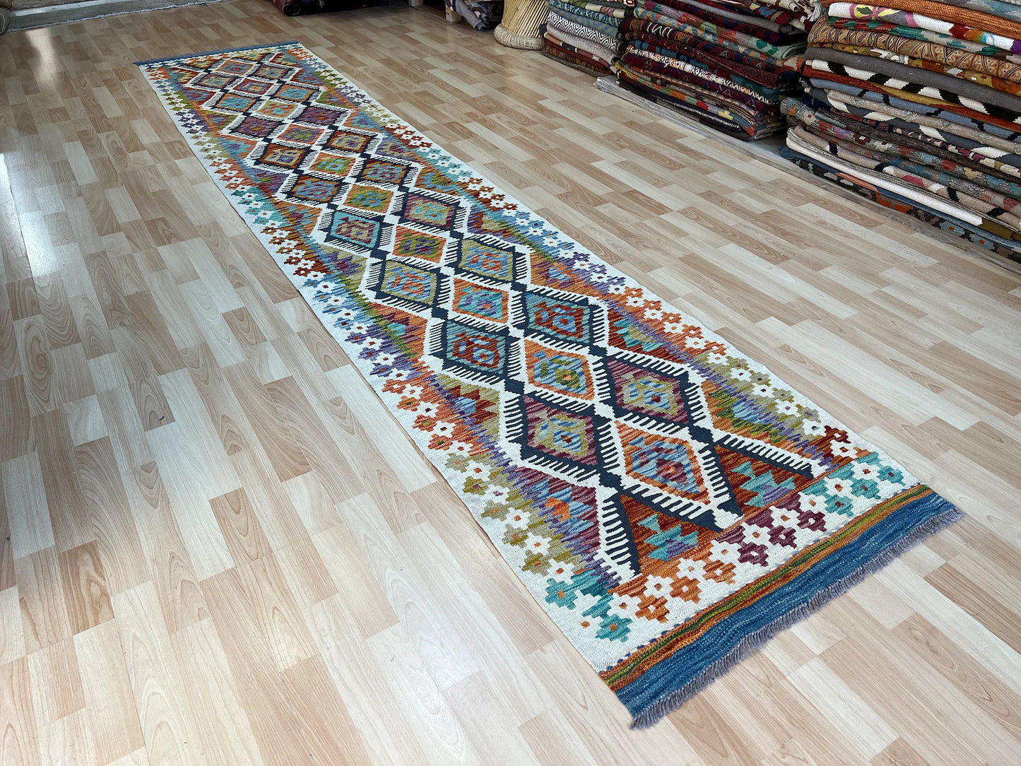 Afghan Maimana kilim Runner