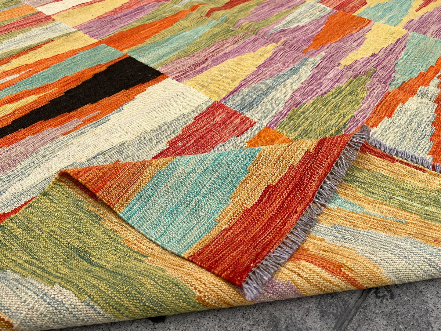 Contemporary Modern kilim.