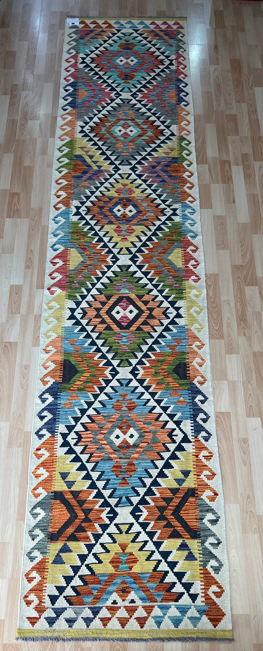 Afghan Maimana kilim Runner