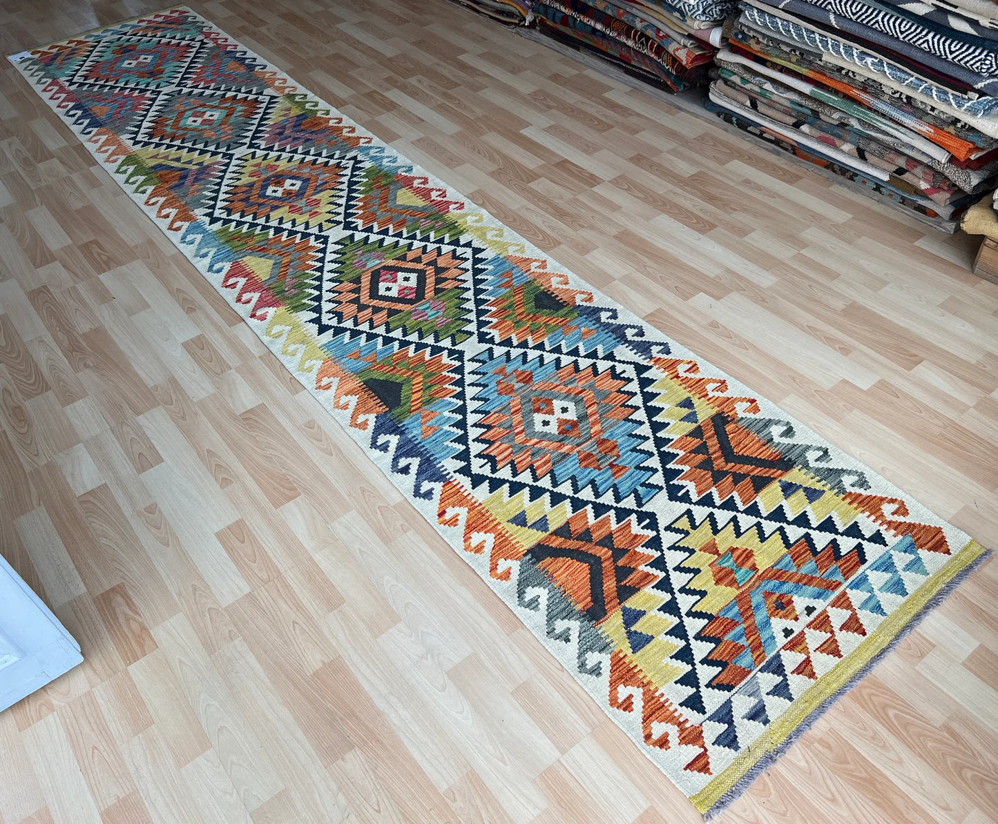 Afghan Maimana kilim Runner