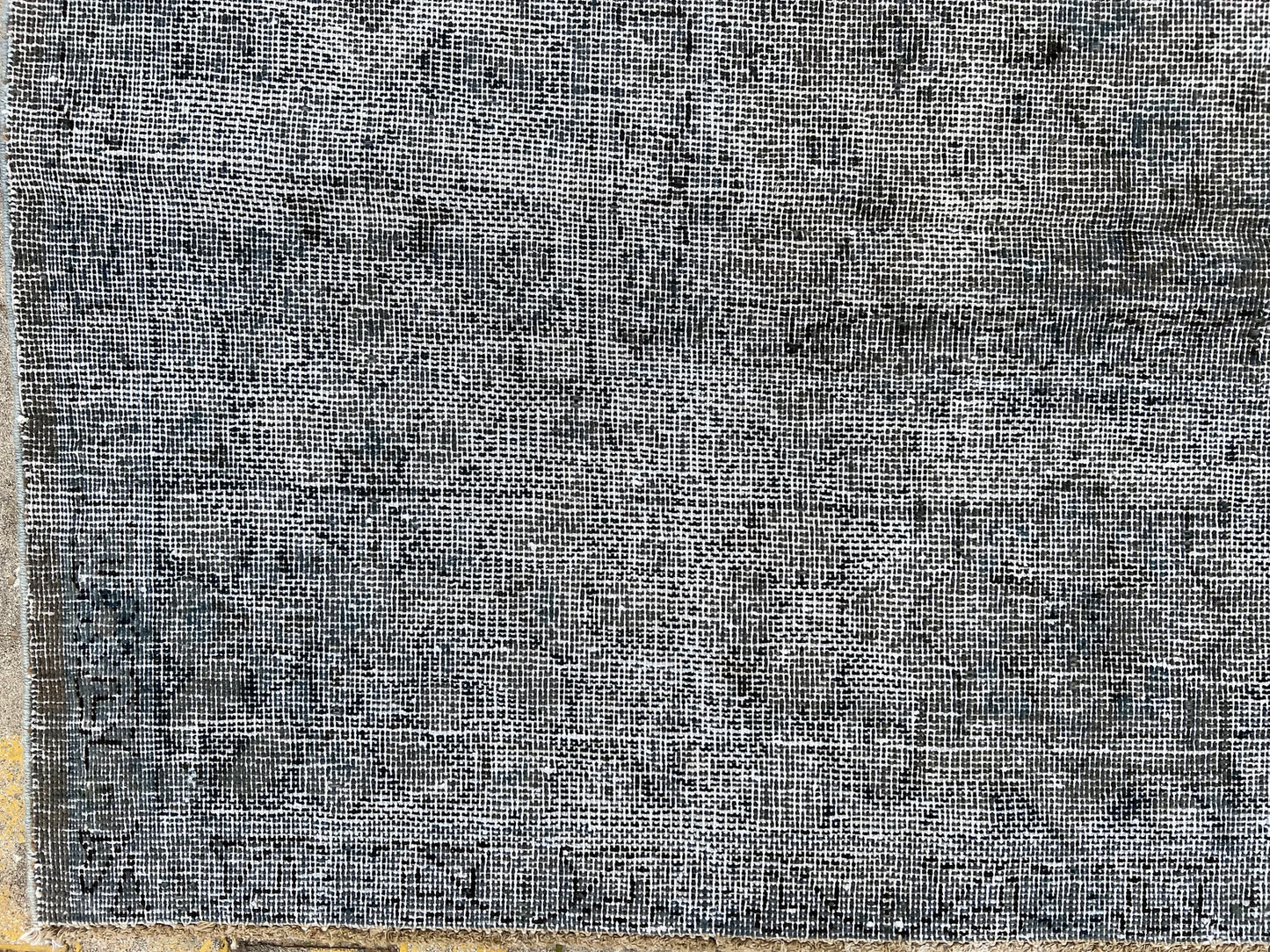 Stonewashed Over Dyed Rug.