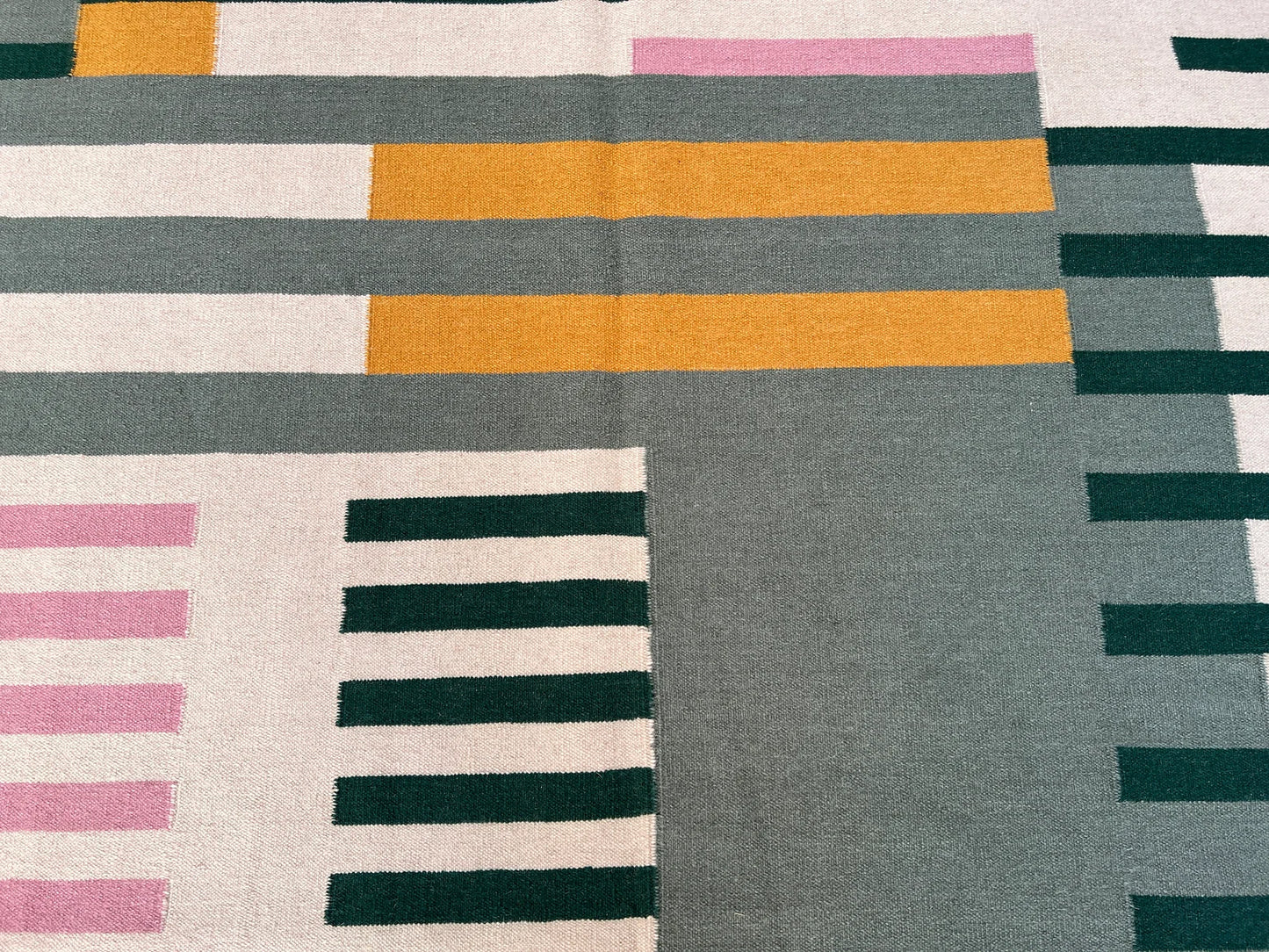 Contemporary design kilim.