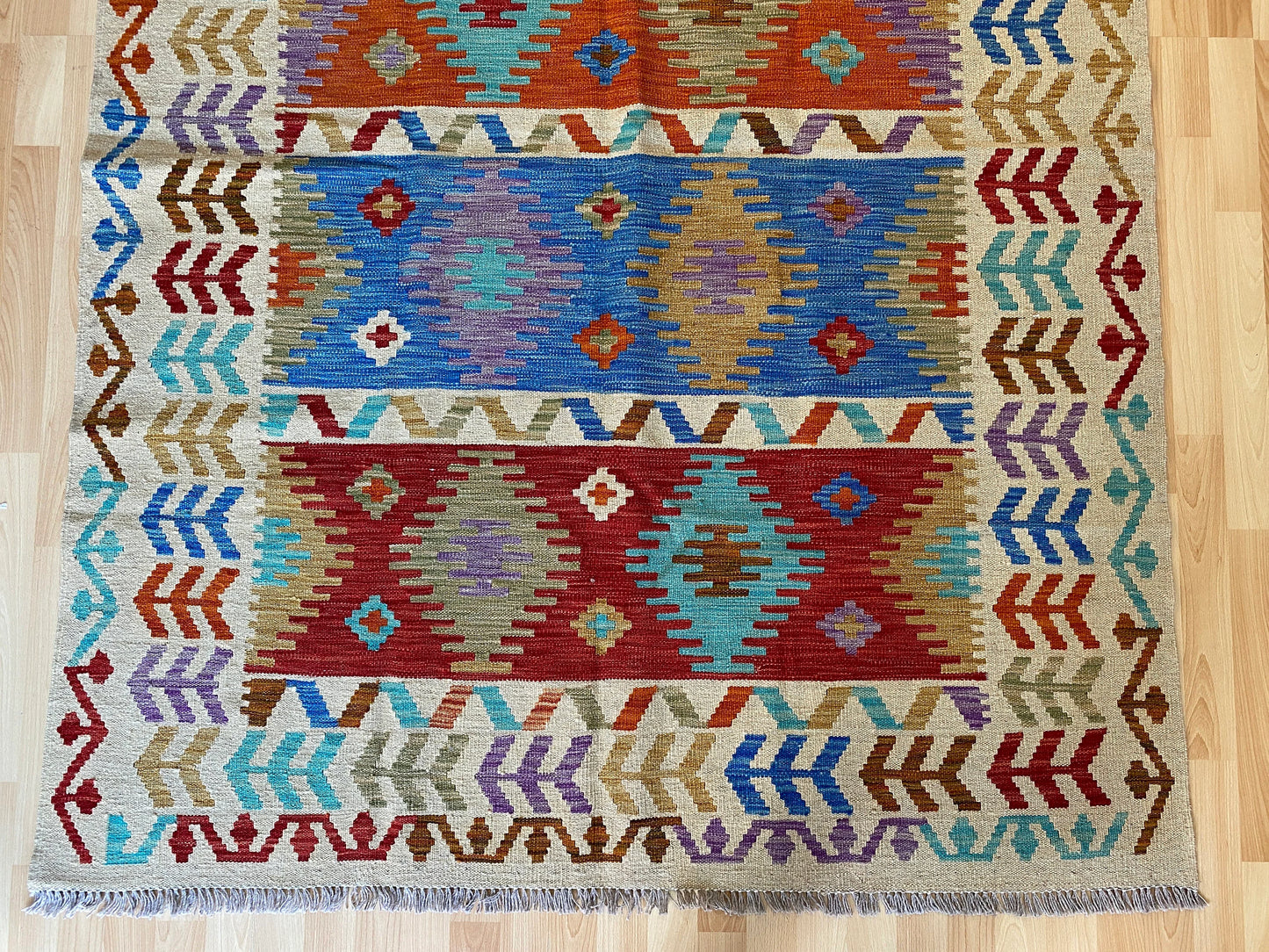 Classic Afghan Maimana Kilim
