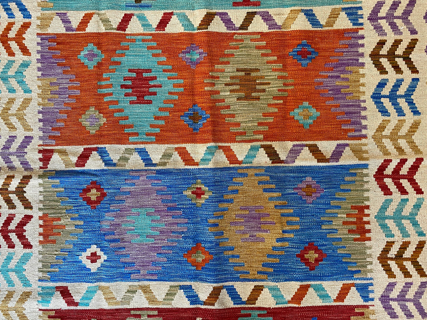 Classic Afghan Maimana Kilim