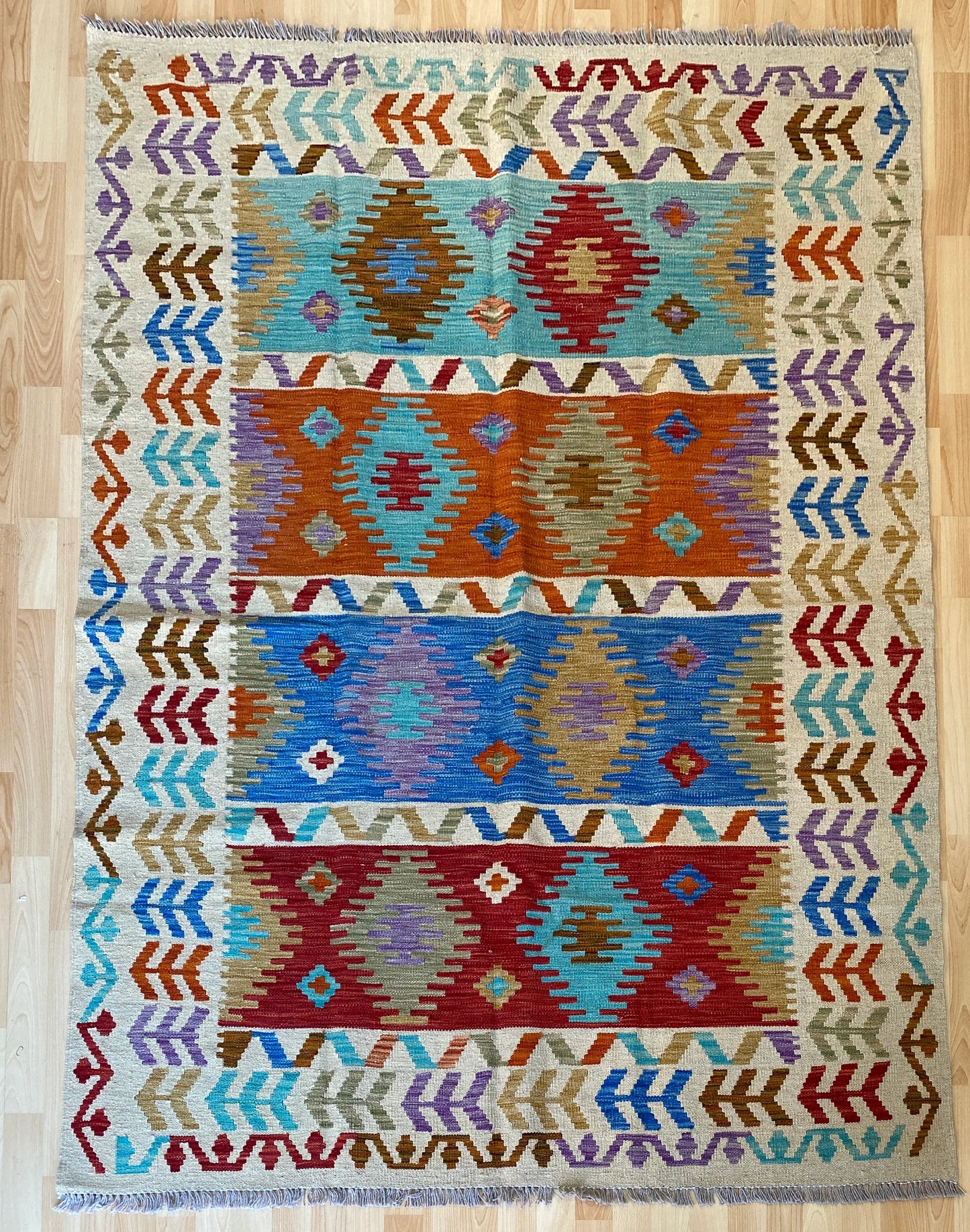 Classic Afghan Maimana Kilim
