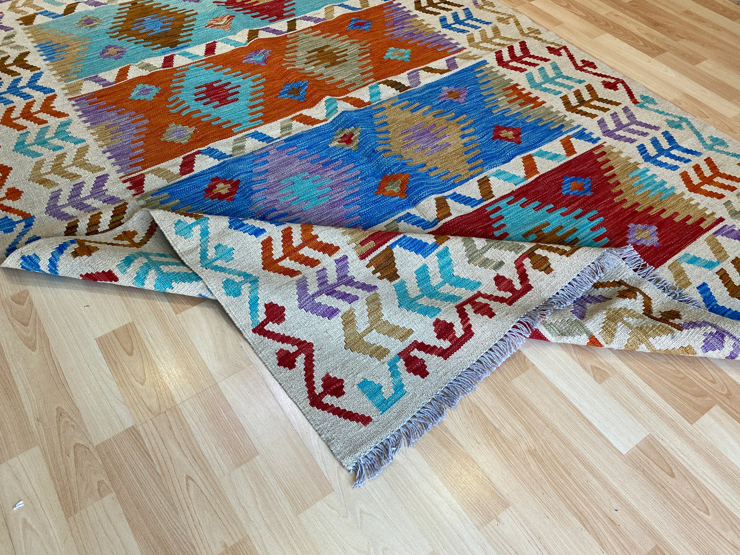 Classic Afghan Maimana Kilim