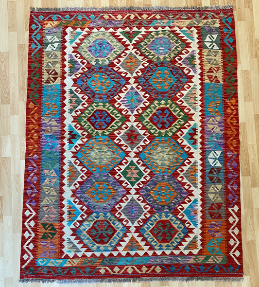 Classic Afghan Maimana Kilim