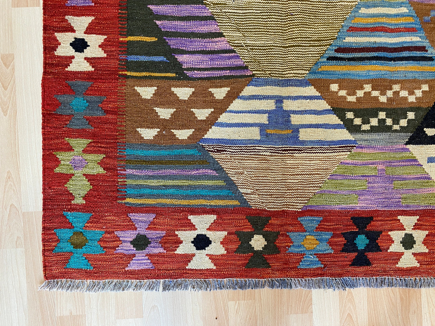 Classic Afghan Maimana Kilim