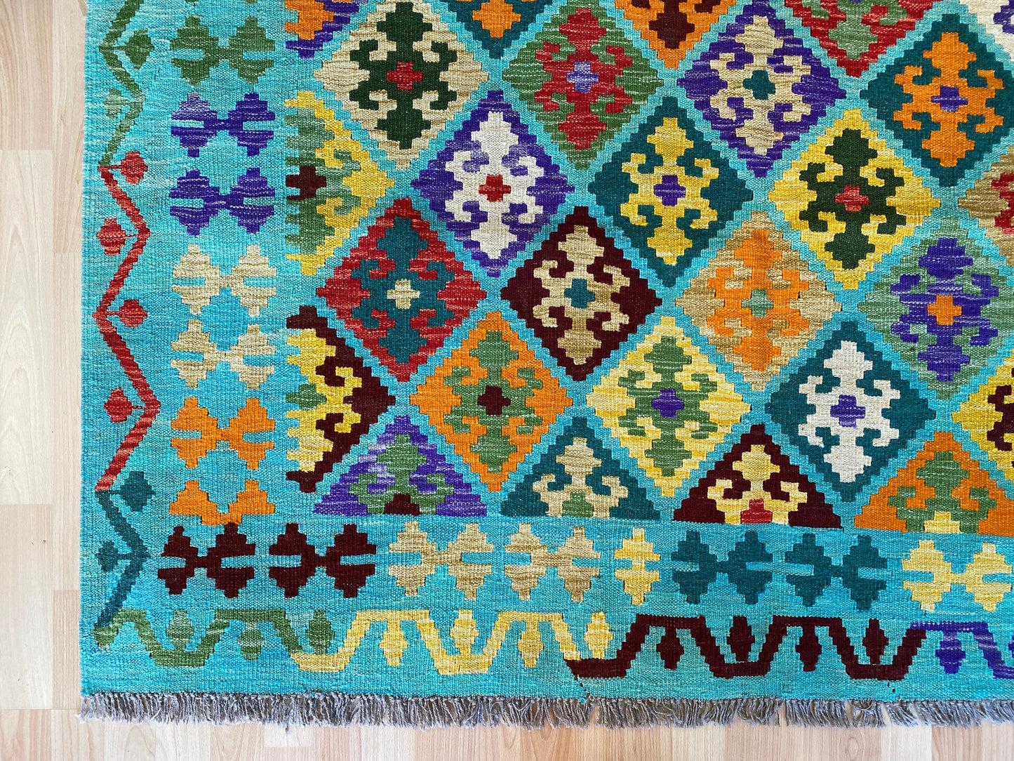 Classic Afghan Maimana Kilim