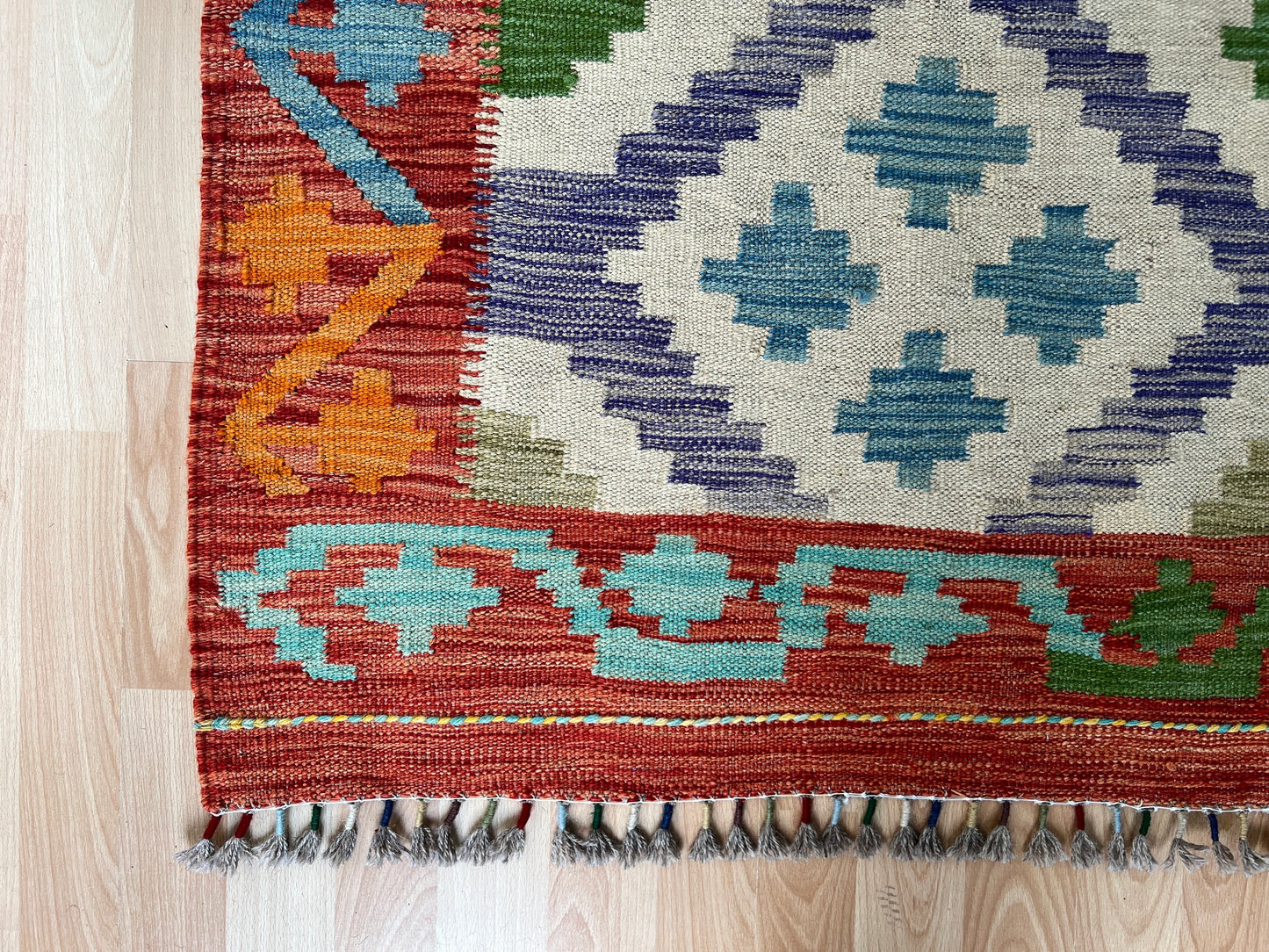 Classic Afghan Maimana Kilim