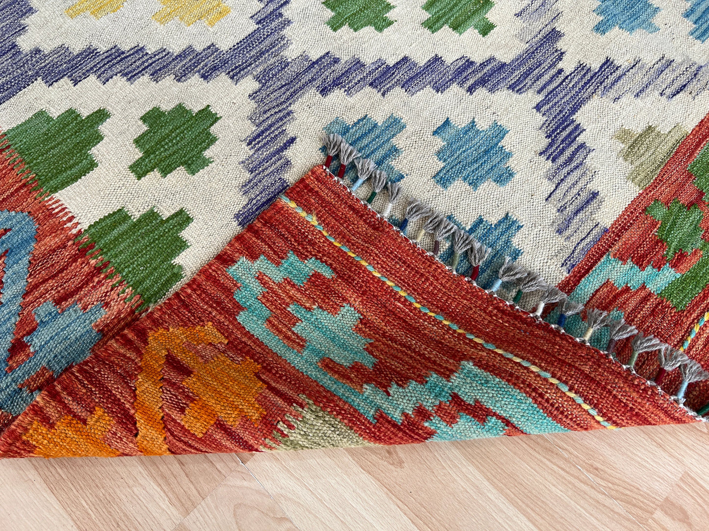 Classic Afghan Maimana Kilim