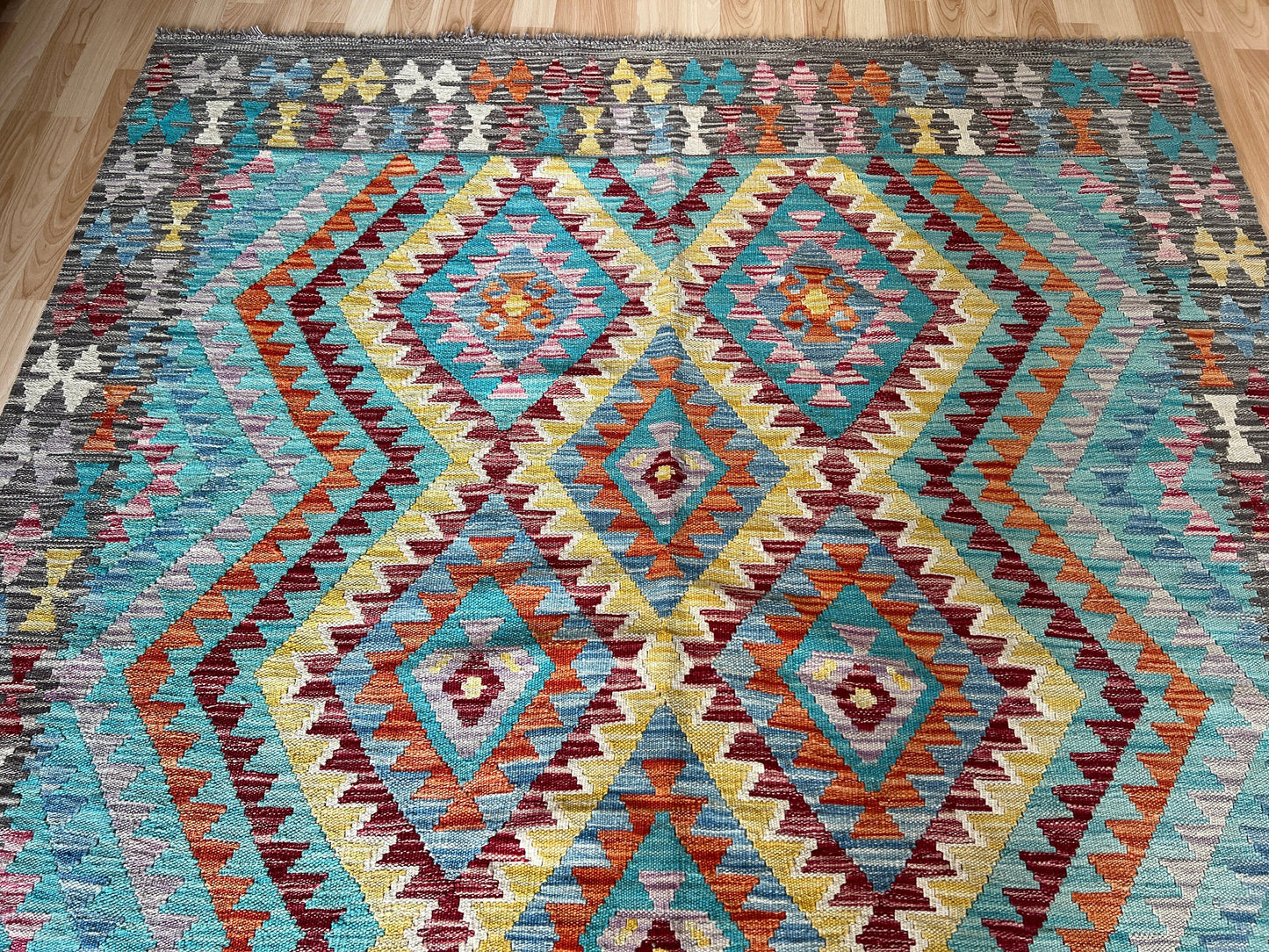 Classic Afghan Maimana Kilim