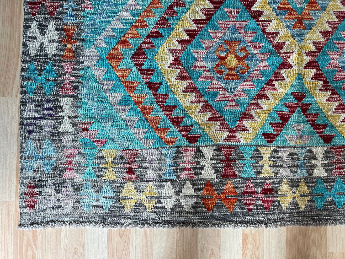 Classic Afghan Maimana Kilim